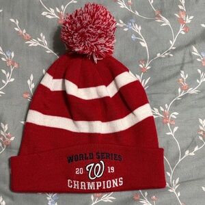Washington Nationals World Series Champions Beanie